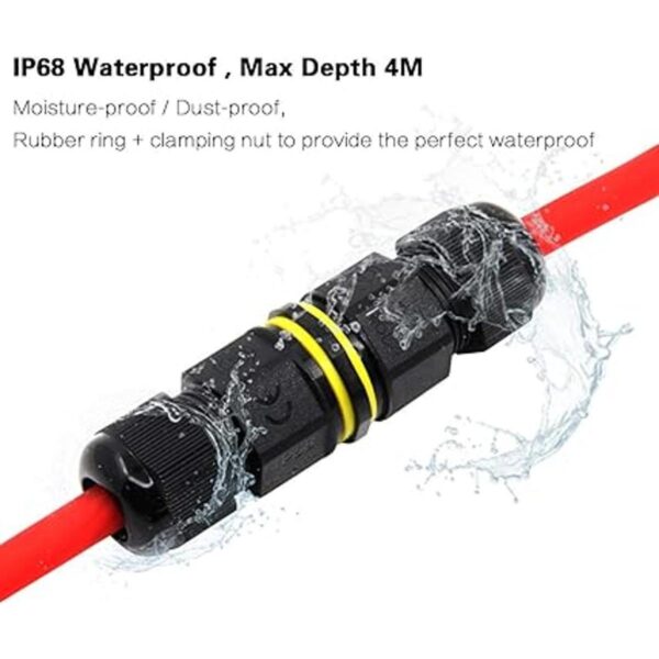 Caja de conexiones IP68 impermeable para cables de 2 o 3 o_3