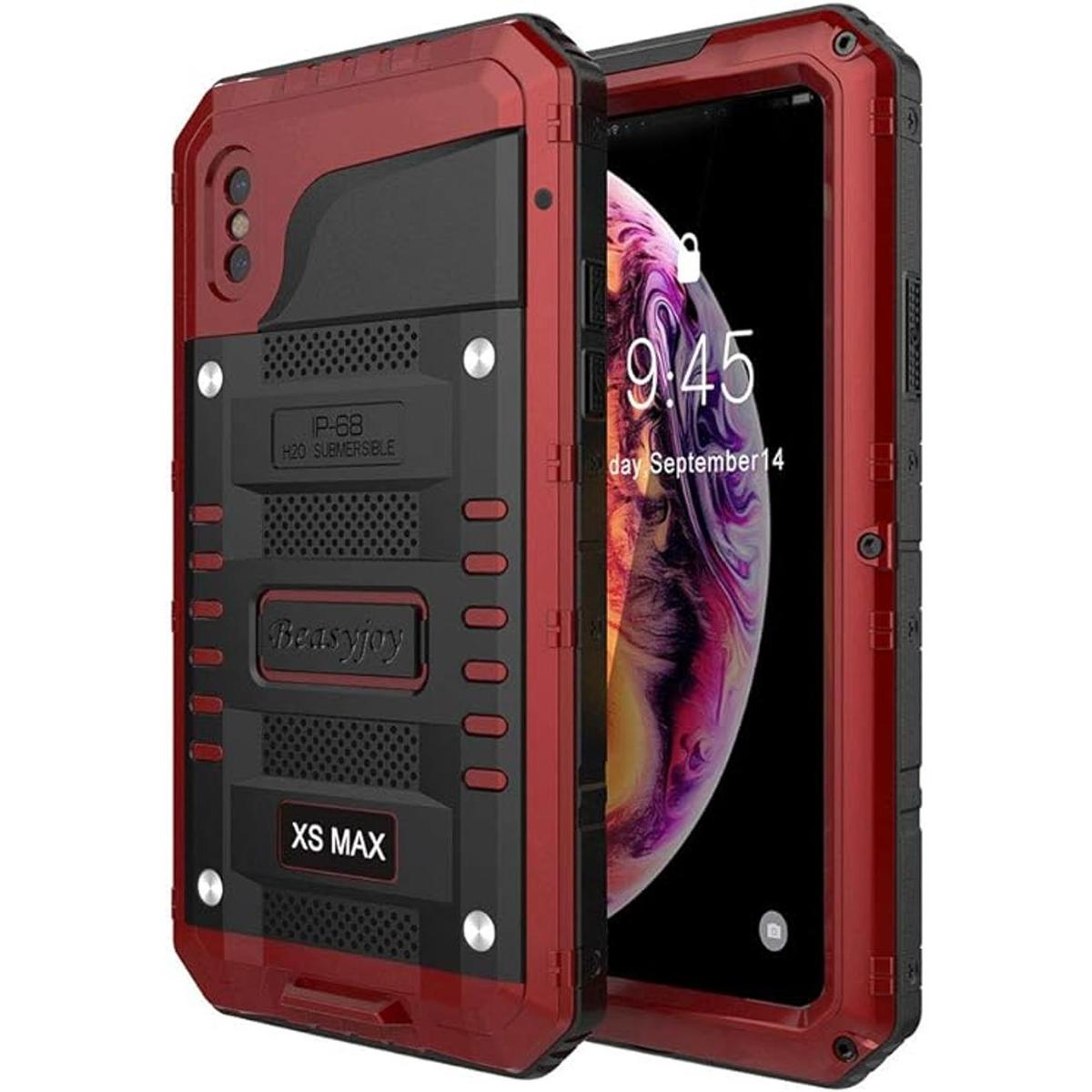 Beasyjoy Funda para iPhone Xs Max protector de pantalla