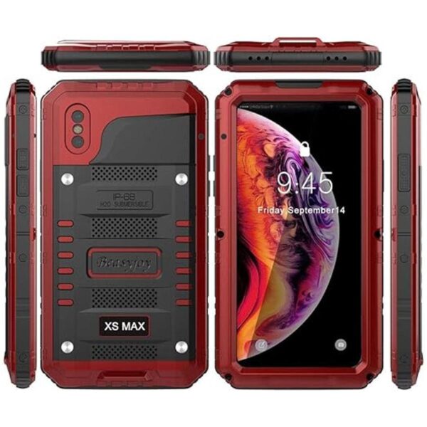 Beasyjoy Funda para iPhone Xs Max protector de pantalla_3