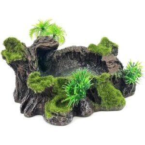 Plataforma de plástico para reptiles de resina diseño de