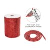 PH PandaHall Cuerda de seda roja de 20 yardas 3 capas