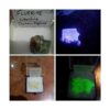 HQRP 12 LED 365 nm linterna Blacklight para la_5