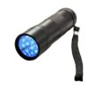 HQRP 12 LED 365 nm linterna Blacklight para la_3