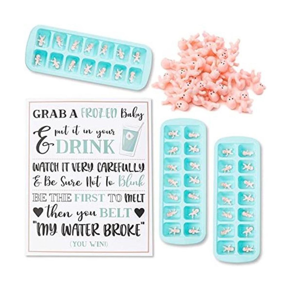 My Water Broke Juego de baby shower con 60 mini bebés de