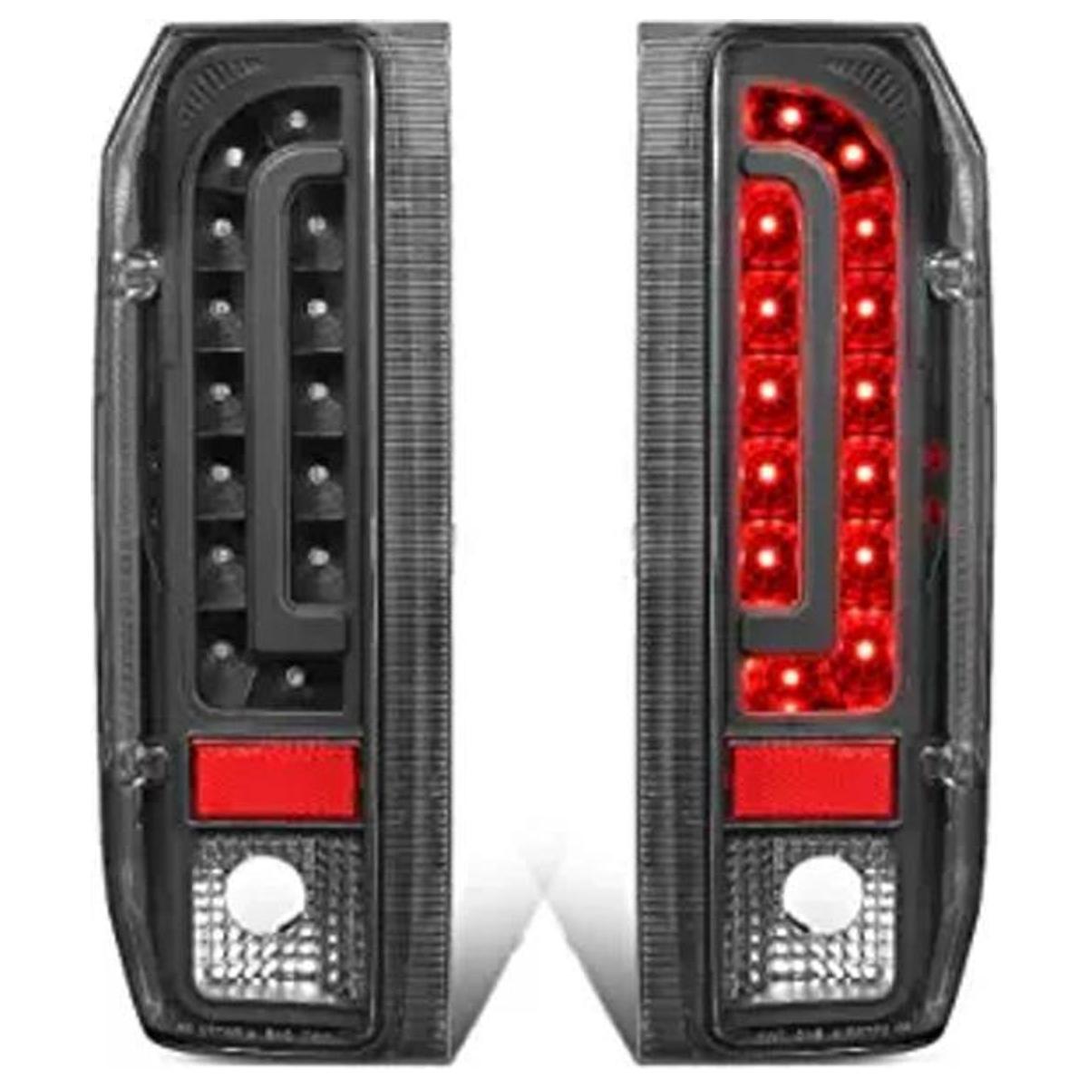 DNA Motoring TLF15094LEDBKCL Juego de lámparas de freno