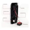 DNA Motoring TLF15094LEDBKCL Juego de lámparas de freno_6