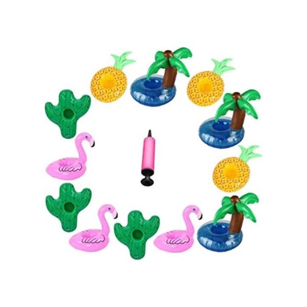 Aoutacc Soportes de bebida flotador para piscinaBebida_1