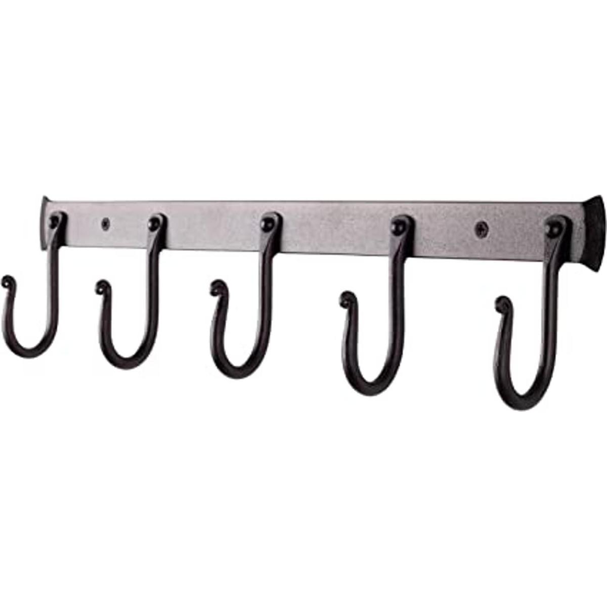 RTZEN Ganchos de pared para colgar 5 ganchos para