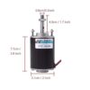 BBT Motor de engranaje eléctrico reversible de alta_3