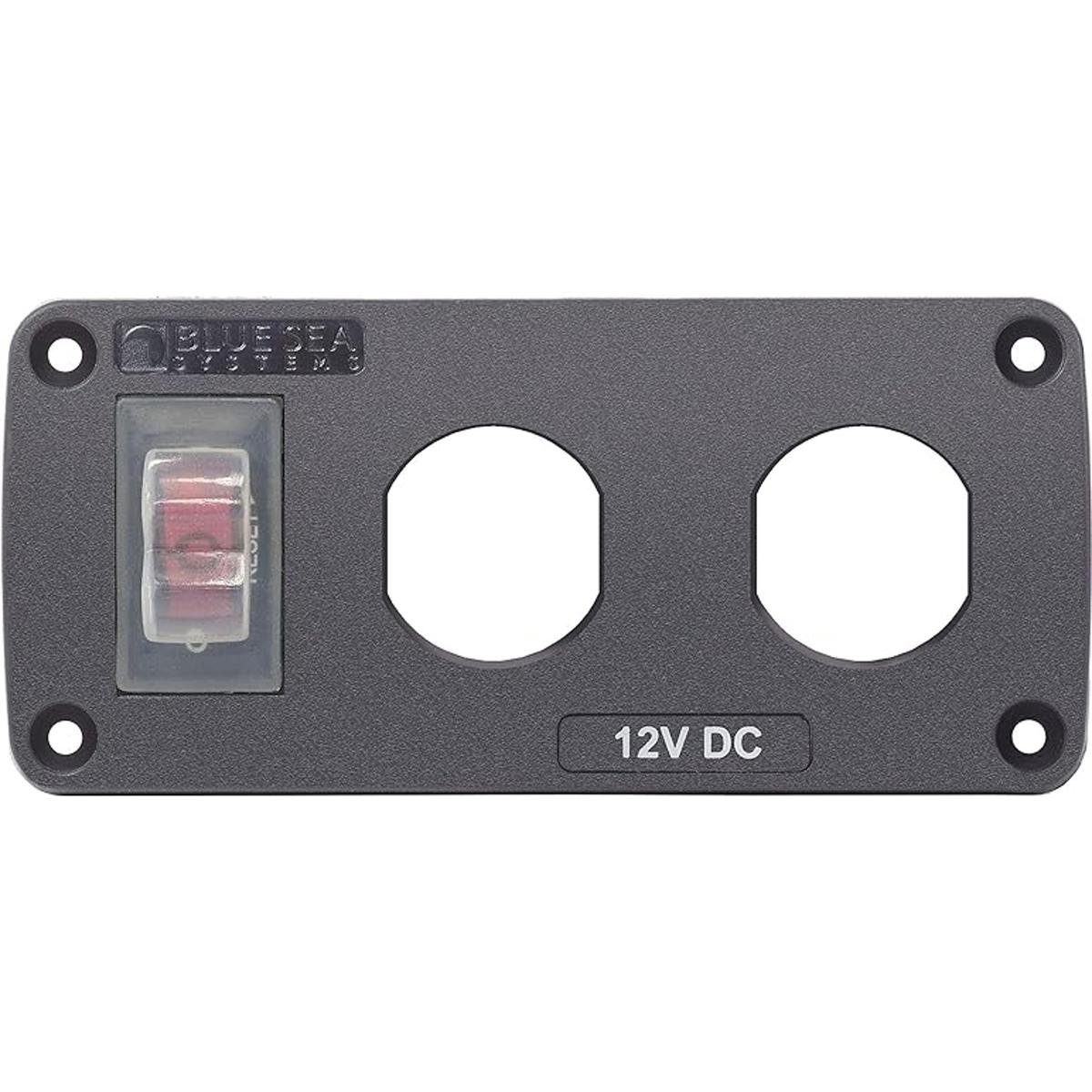 Blue Sea Systems 4364 Panel de accesorios resistente al
