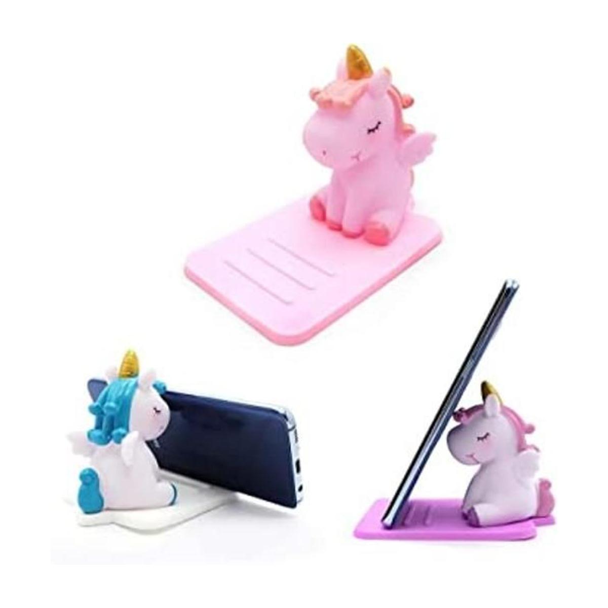 Soporte de unicornio para teléfono paquete de 3 soportes