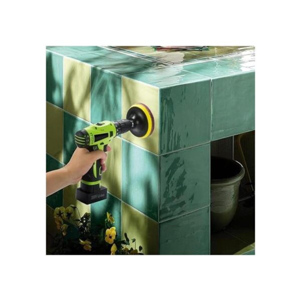 Kichwit Kit de limpieza para azulejos de 4 pulgadas