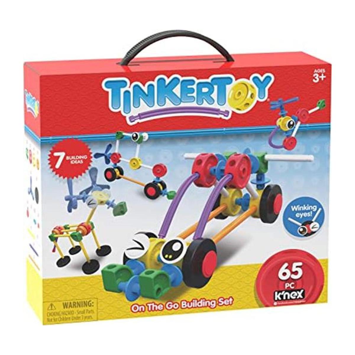 Tinkertoy Juego de construcción On The Go 65 piezas A