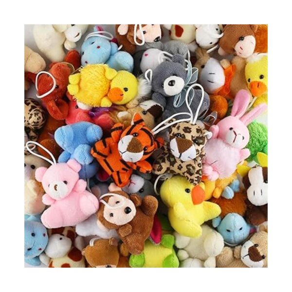 Juego de 32 piezas de mini animales de peluche lindo_2