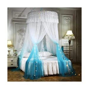 Mengersi Tela mosquitera en dosel con luces led en forma_1