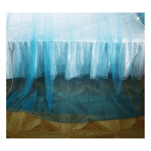 Mengersi Tela mosquitera en dosel con luces led en forma_4