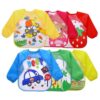 EchoDone Paquete de 6 delantales impermeables para niños_1