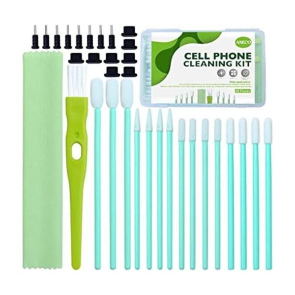 Aneco Juego de 60 piezas de limpieza de teléfono celular_1