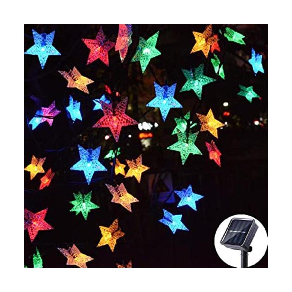 Huacenmy Luces solares para exteriores y jardín serie de