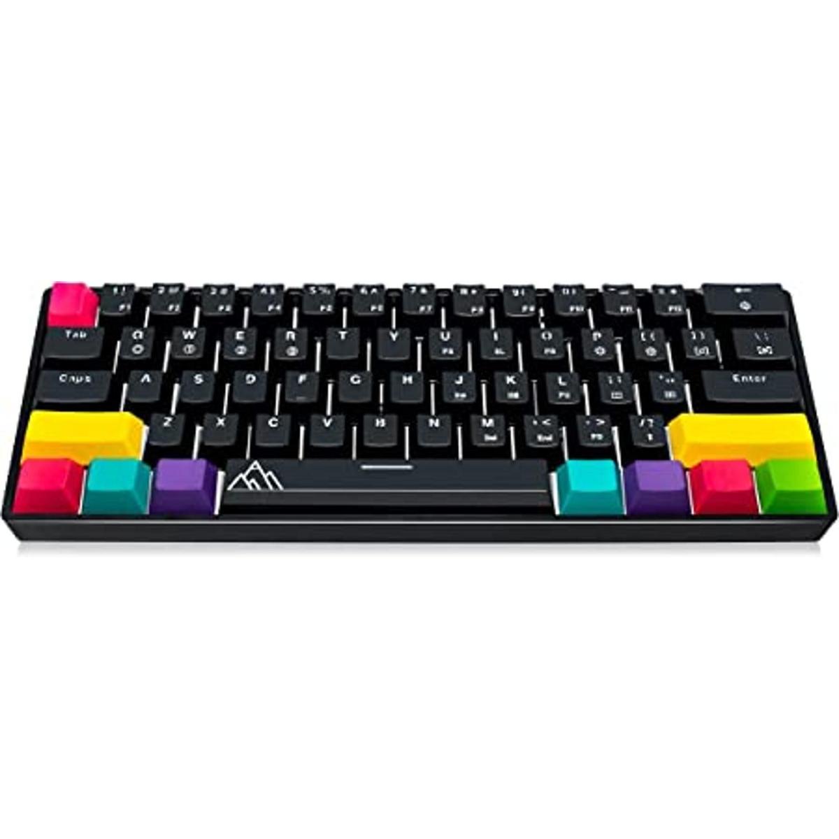 Asceny One Teclado mecánico del 60 del tamaño habitual