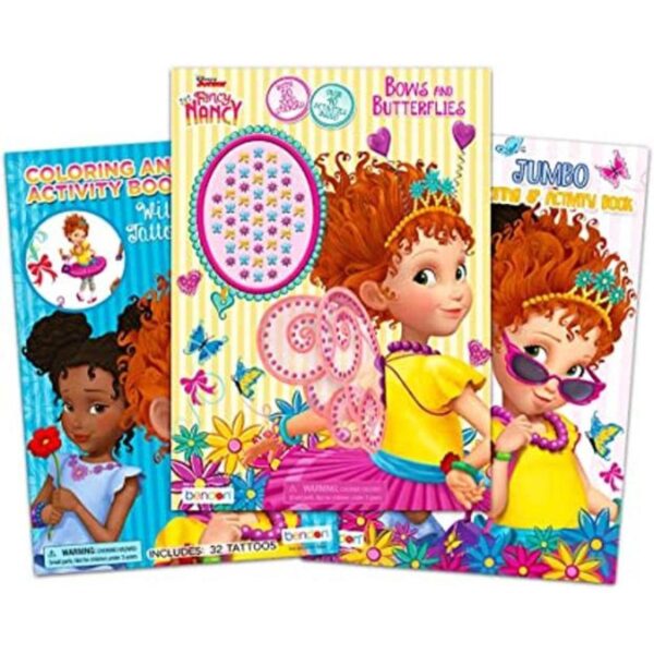 Paquete de libros para colorear Disney Fancy Nancy con 3_1