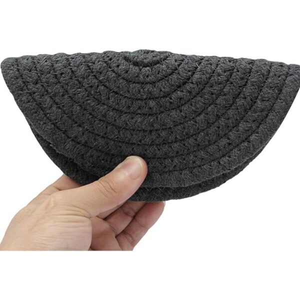FunLavie Almohadillas para mesa de hilo de algodón puro_3