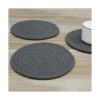 FunLavie Almohadillas para mesa de hilo de algodón puro_5