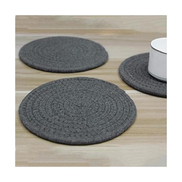FunLavie Almohadillas para mesa de hilo de algodón puro_5
