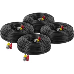 Amcrest 4Pack 4K Cable de cámara de seguridad 100FT BNC_1