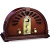 ClearClick Radio AMFM clásica estilo retro vintage con_1