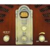 ClearClick Radio AMFM clásica estilo retro vintage con_3