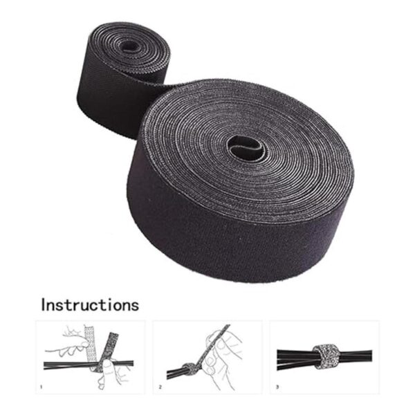 Cinta de sujeción reutilizable para cables rollo de 2.0_4