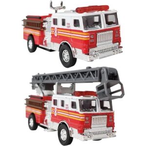 ArtCreativity Camiones de bomberos de 5.5 pulgadas Juego