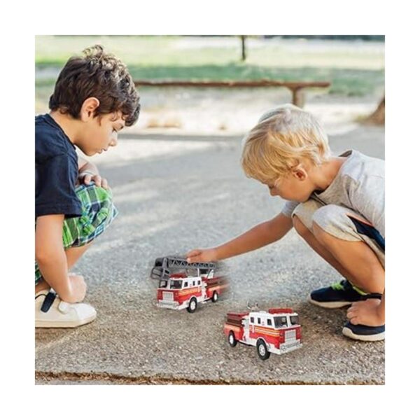 ArtCreativity Camiones de bomberos de 5.5 pulgadas Juego