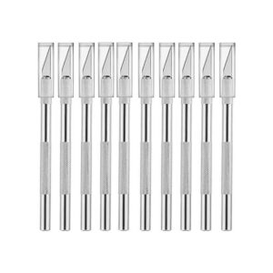 Juego de 10 cuchillos Hobby cuchillo de corte con tapa de_1
