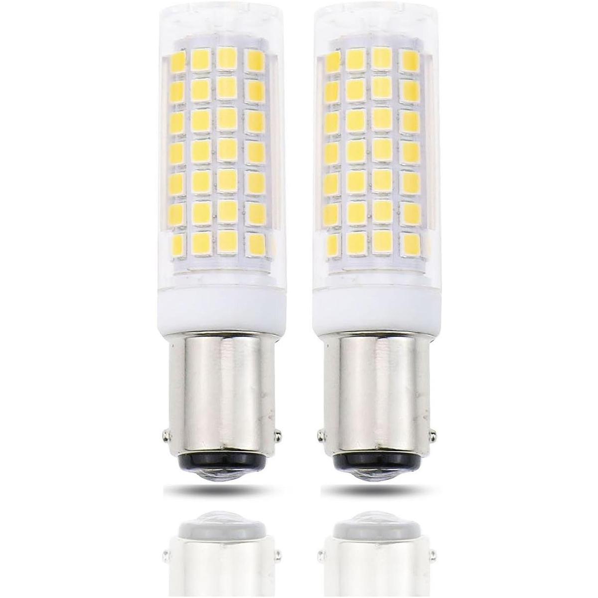 Lamsky Ba15d Bombilla LED de 75 W base de bayoneta de