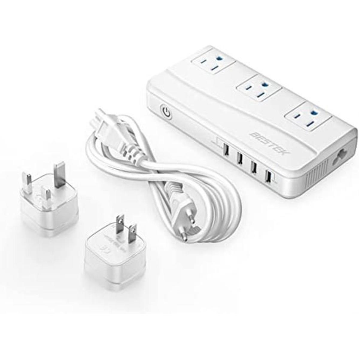 BESTEK Adaptador de viaje internacional de alimentación