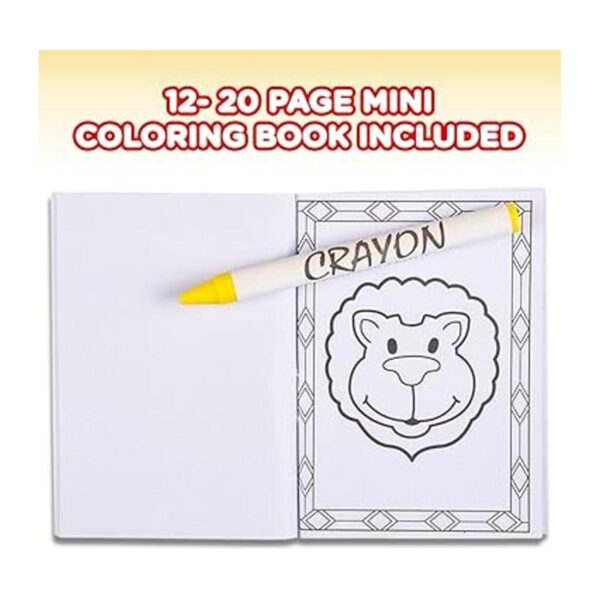 ArtCreativity Mini kit de libros para colorear de animales_4