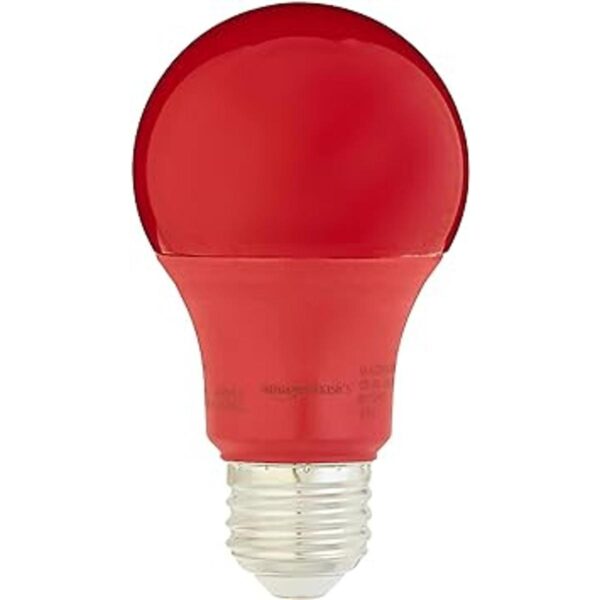 Bombilla LED A19 equivalente a 60 W color rojo no_2