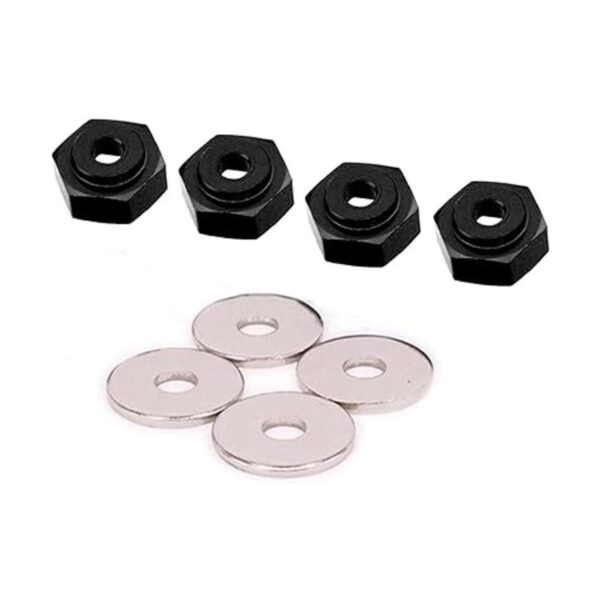 ShareGoo Juego de 4 adaptadores hexagonales para ruedas_4