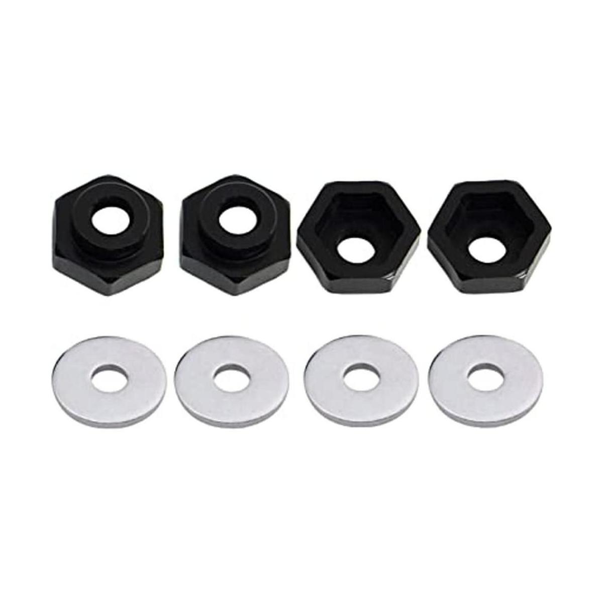 ShareGoo Juego de 4 adaptadores hexagonales para ruedas