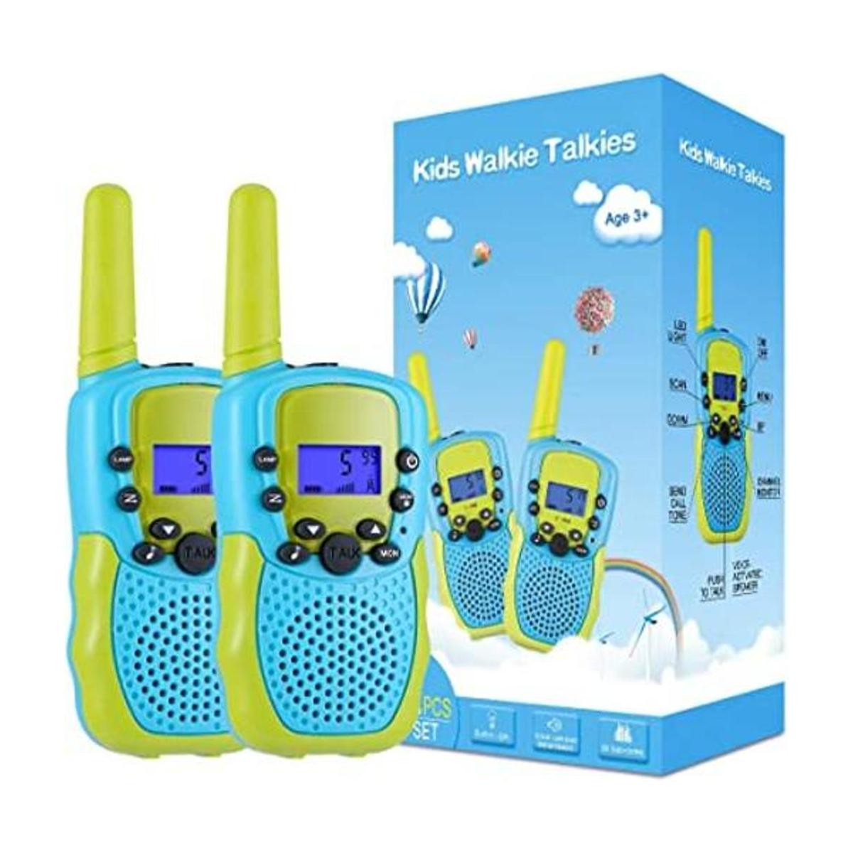 Juguetes Selieve walkie talkies de 22 canales juguete de