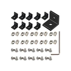 KOOTANS Juego de 10 piezas 2020Series 2 agujeros 90 grados