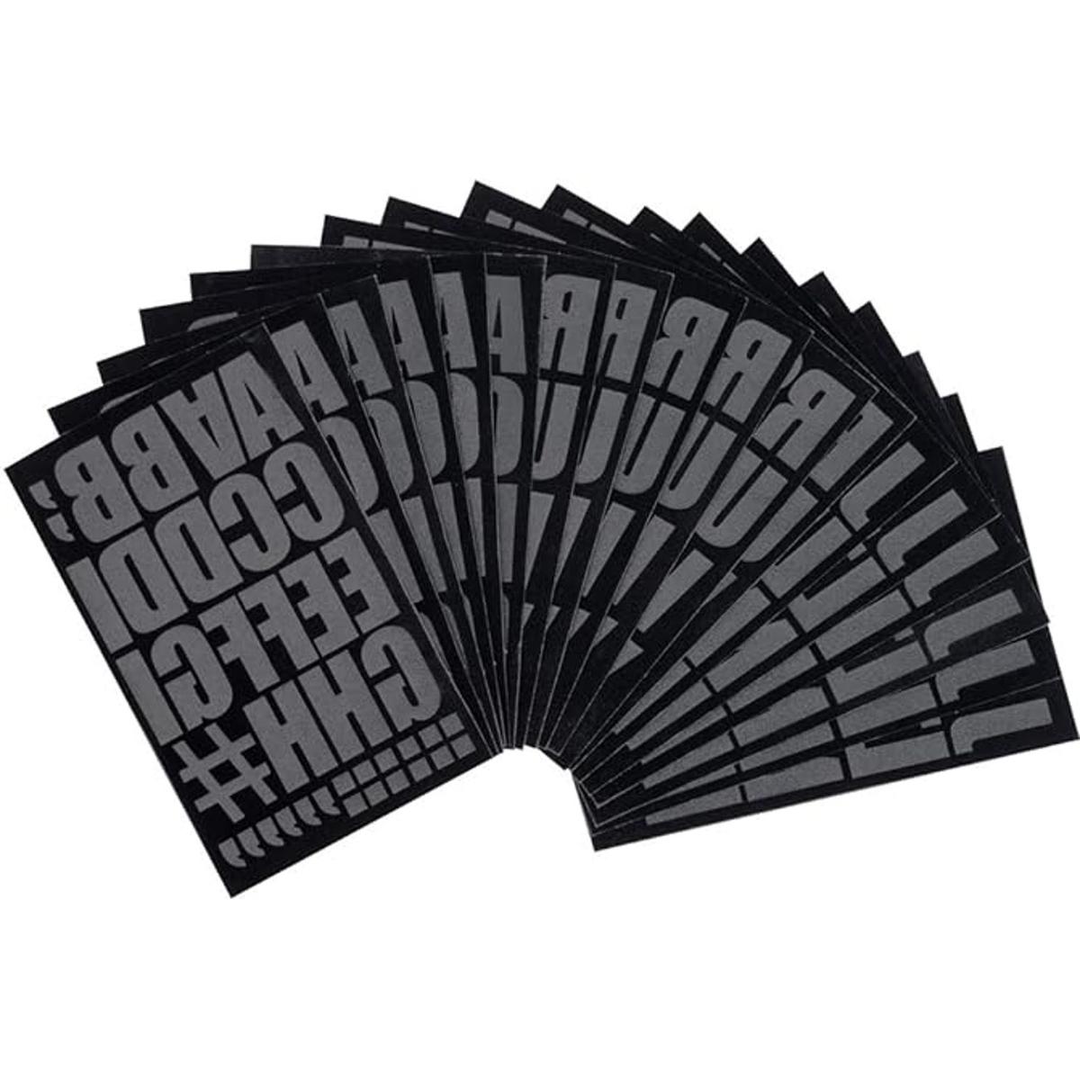 Magfok Letras termoadhesivas de 2 pulgadas transferencia