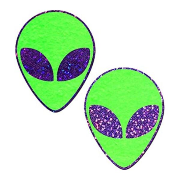 Pastease Pezple Pasties Alien NeónGlow in the Dark_1