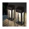 Lancaster Luz de pared y cubierta de aluminio negro_1