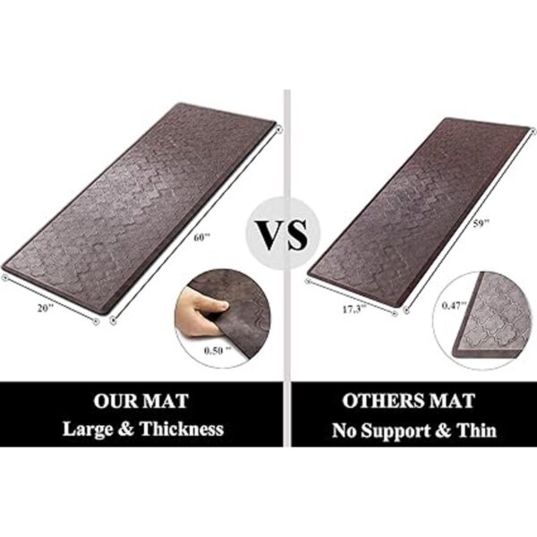 HEBE Alfombrillas de gran tamaño antifatiga para cocina_2