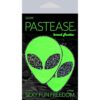 Pastease Pezple Cover Pasties Alien UFO Neon Green Glow_4