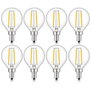 CRLight Candelabra Bombilla LED tipo globo equivalente a_1