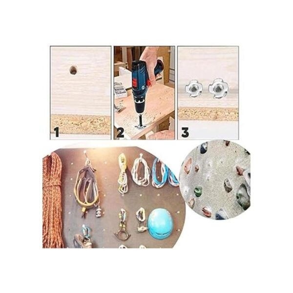 Socell Kit surtido de tuercas en T de 100 piezas de_3
